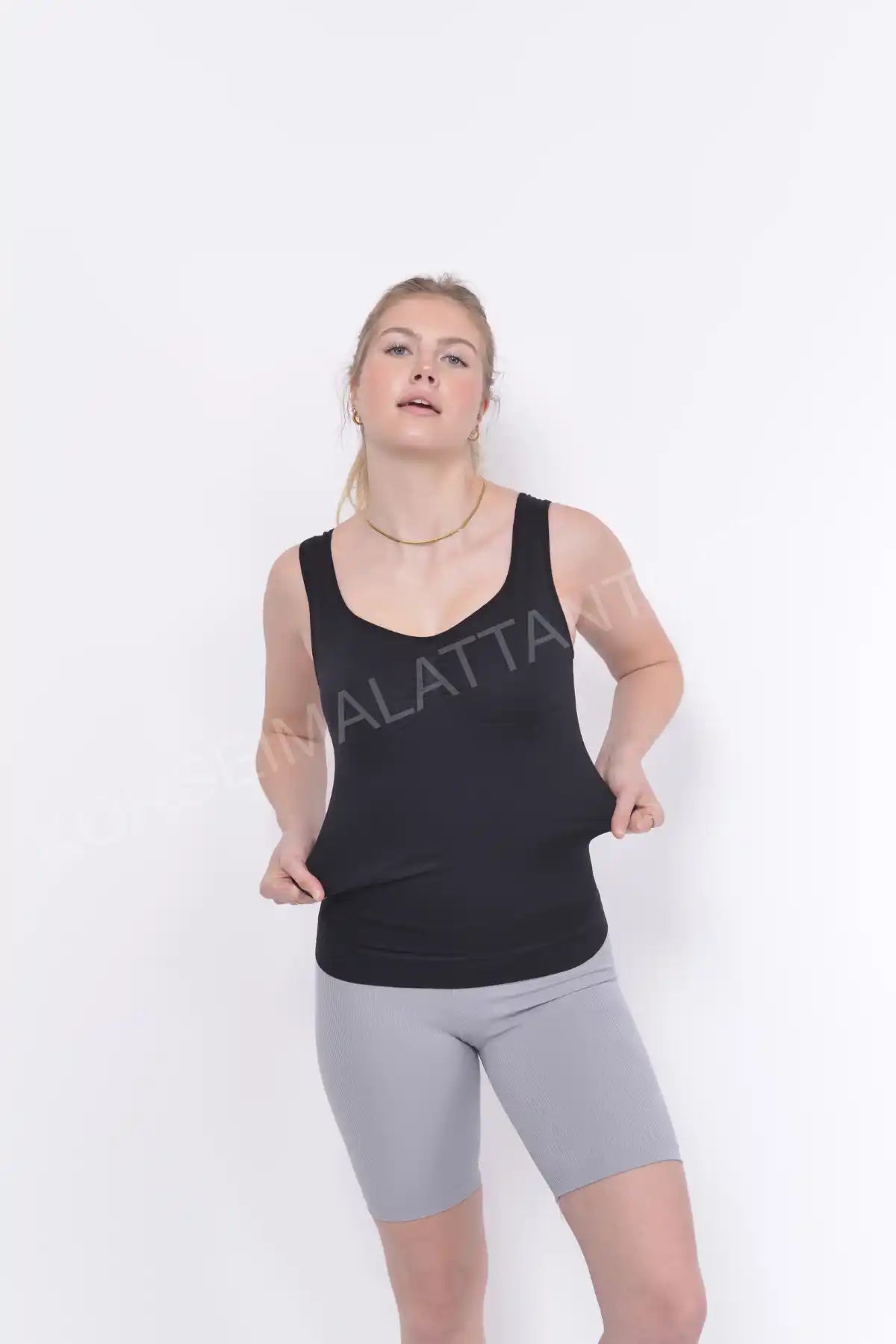 Kadın Dikişsiz Korse Atlet Toptan | Lazer Kesim Toparlayıcı | S-2XL