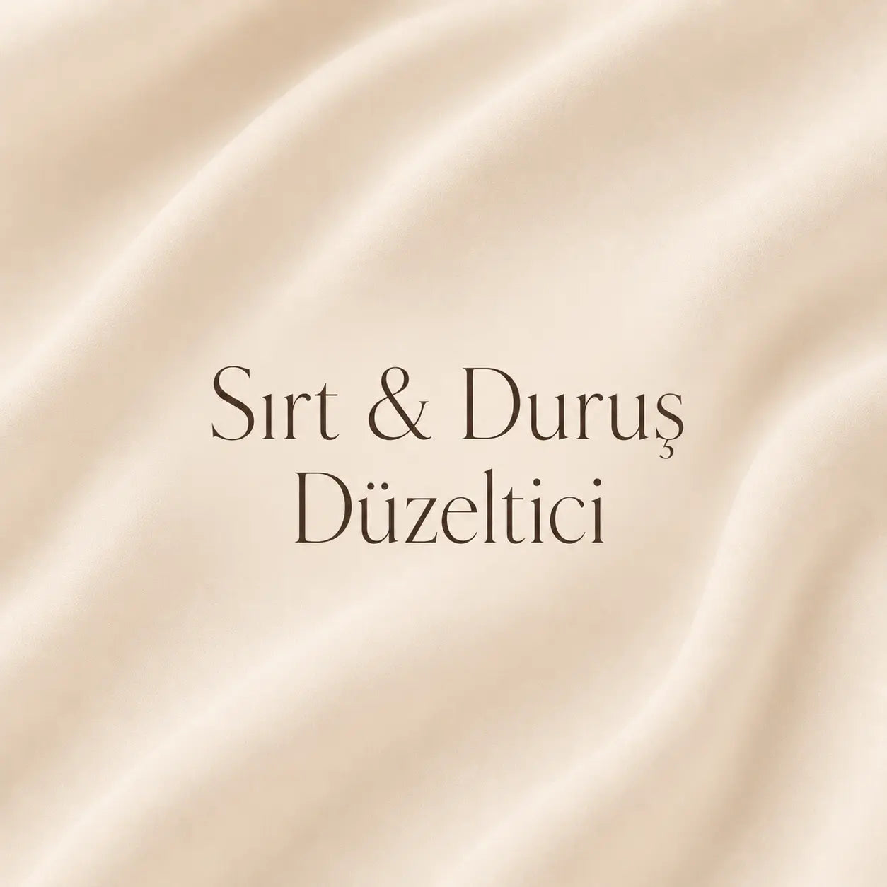 Sırt & Duruş Düzeltici