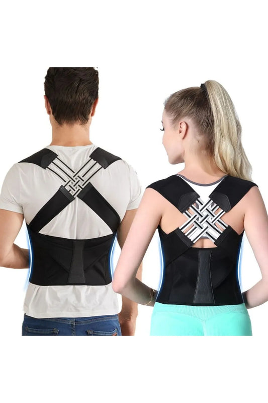 FormEase™ Ayarlanabilir X-Kemer Sırt Askısı – Giyilebilir Hafif Tasarım ve Günlük Uyum