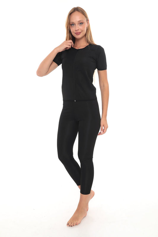 MoveWrap™ Fermuarlı Spor Takım – Esnek Yapı ve Günlük Kombin Konforu