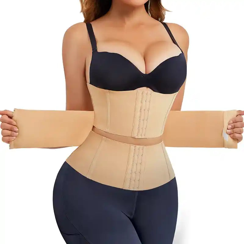 Kadın Agrafli Kum Saati Korse Toptan | Bel Şekillendirici | 2XS-5XL