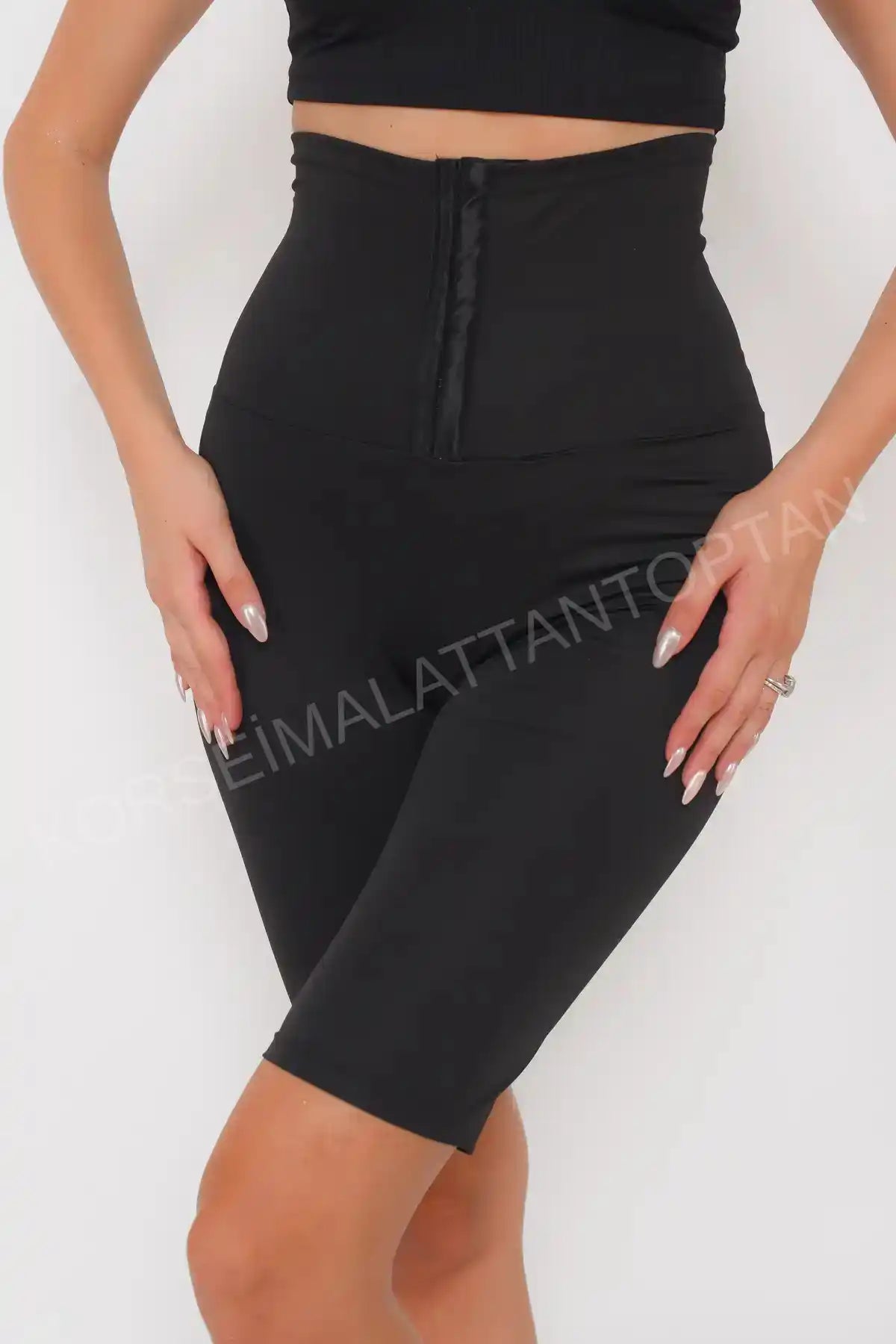 Termal Agrafli Şort Korse Toptan | 3 Kademeli Ayarlanabilir | XS-3XL