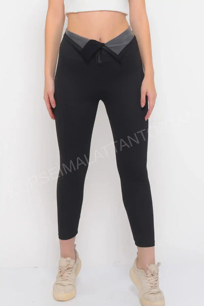 Termal Agrafli Spor Tayt Toptan | 3 Kademeli Ayarlanabilir | XS-3XL