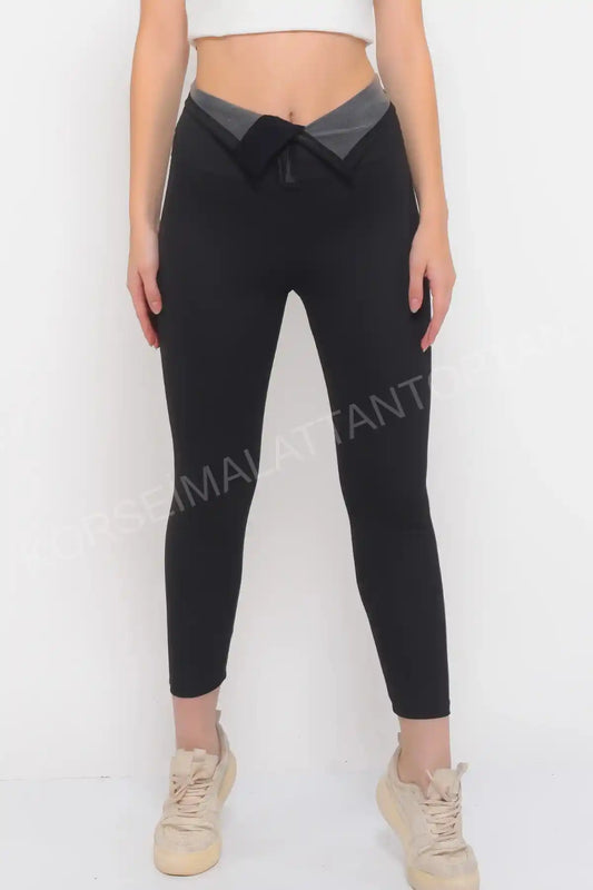 Termal Agrafli Spor Tayt Toptan | 3 Kademeli Ayarlanabilir | XS-3XL