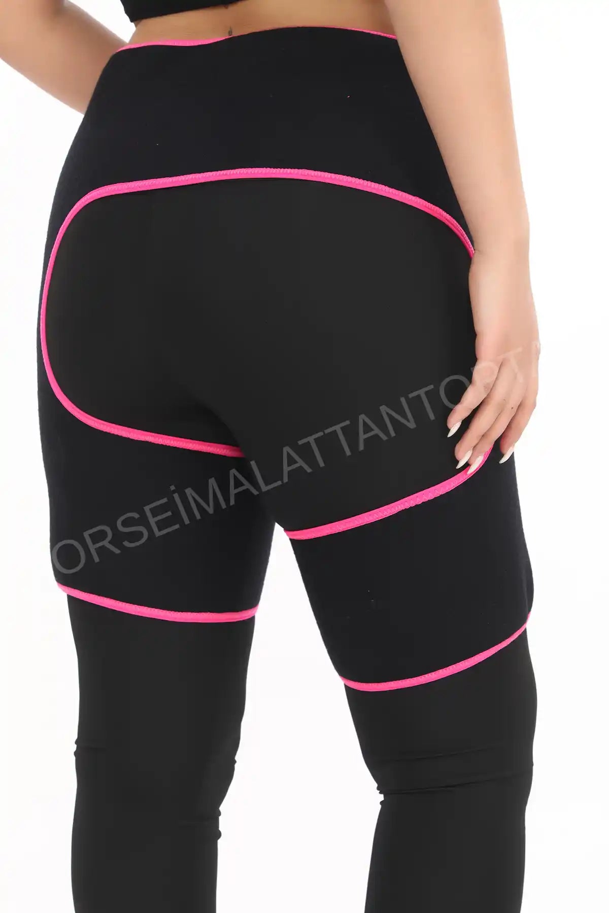 Termal Bel Uyluk Kalça Sarma Korse Toptan | 3'ü 1 Arada Neopren Sauna | Unisex