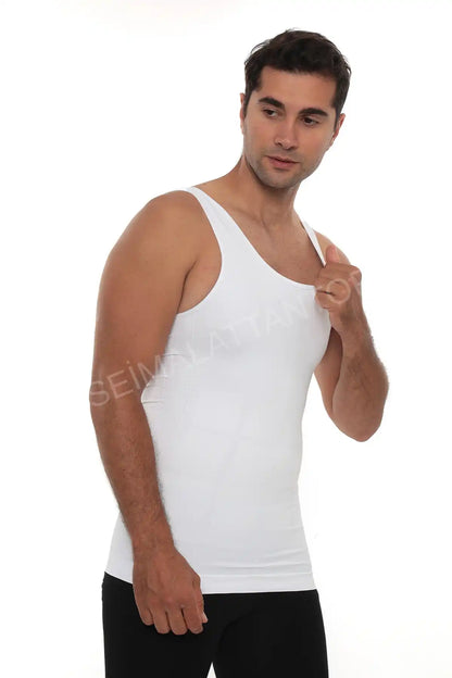 Erkek Korse Atlet Toptan | Göbek & Göğüs Toparlayıcı Dikişsiz | S-2XL
