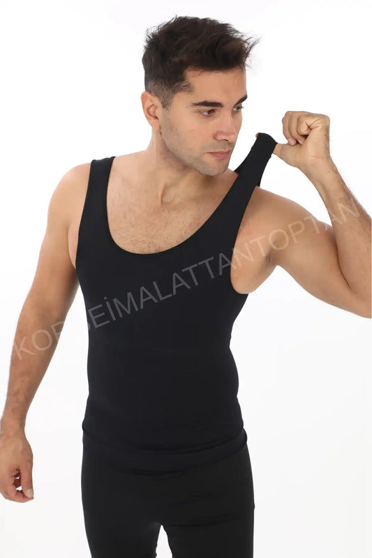 Erkek Korse Atlet Toptan | Göbek & Göğüs Toparlayıcı Dikişsiz | S-2XL