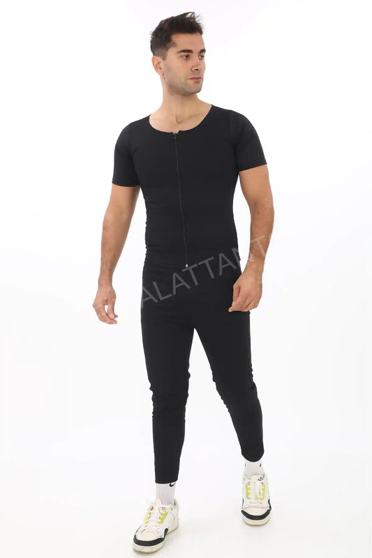 Termal Spor Takım Toptan | Fermuarlı Üst + Tayt | Unisex | XS-5XL