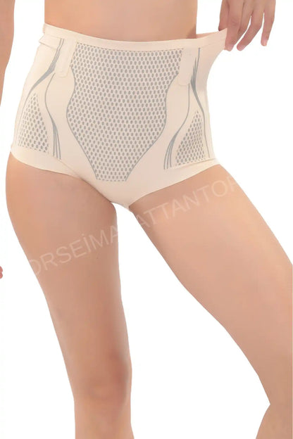 Kadın İyonizer Korse Külot Toptan | Yüksek Bel Toparlayıcı Dikişsiz | XS-5XL