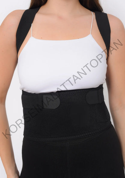 Ayarlanabilir Sırt Korse Askısı Toptan | Dik Duruş Düzeltici | Unisex Tek Beden