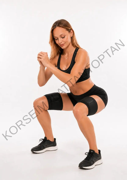 Termal Neopren Uyluk Bandı Toptan | Ayarlanabilir Bacak Sarma Korse | Unisex
