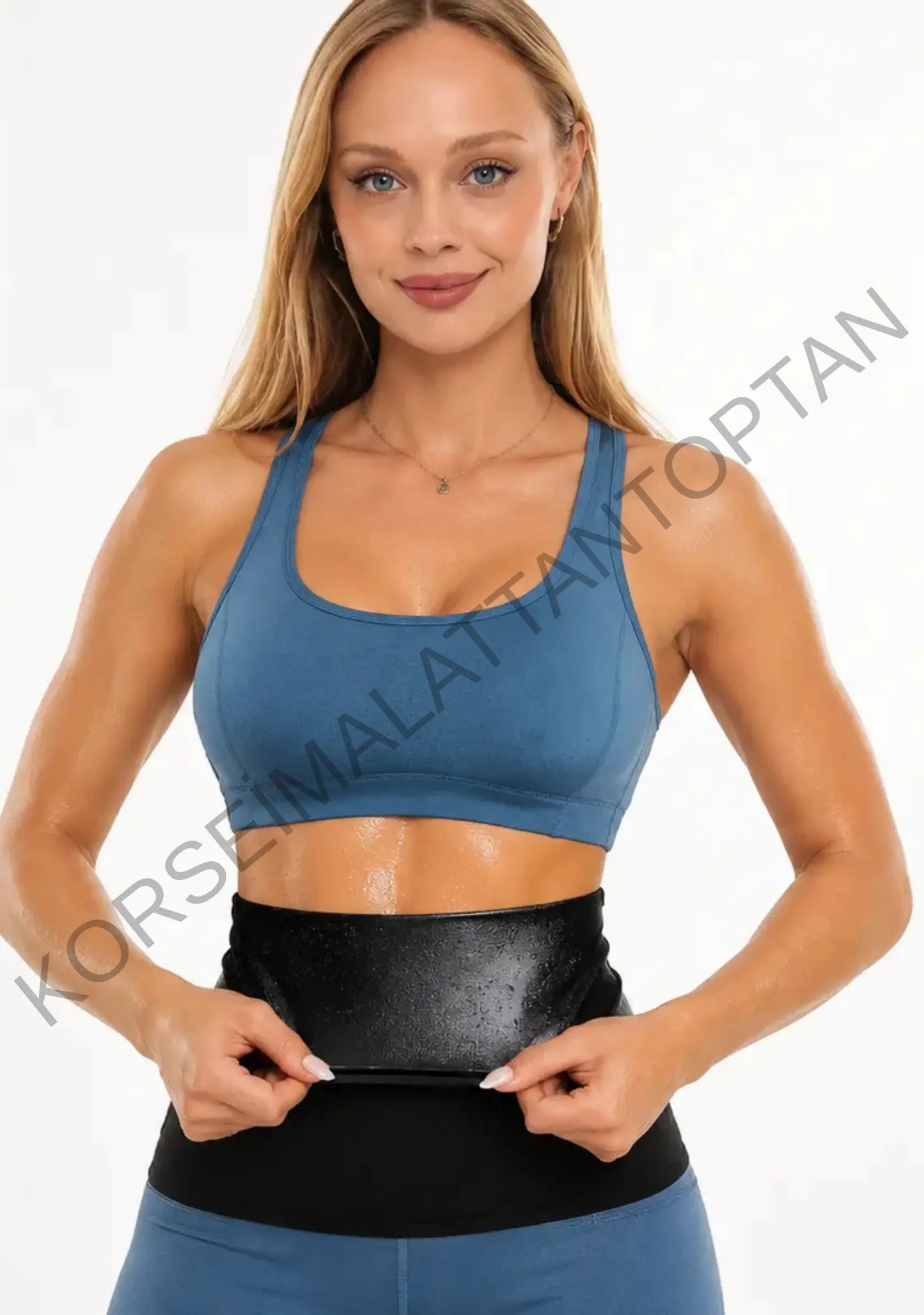 Termal Sauna Slip Bel Korse Toptan | Unisex İnce İçlik Toparlayıcı | S-5XL