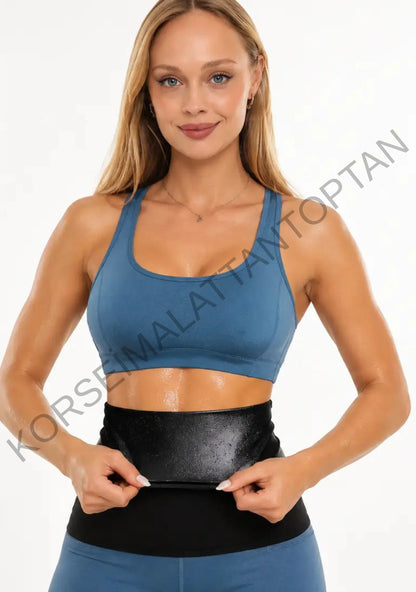 Termal Sauna Slip Bel Korse Toptan | Unisex İnce İçlik Toparlayıcı | S-5XL