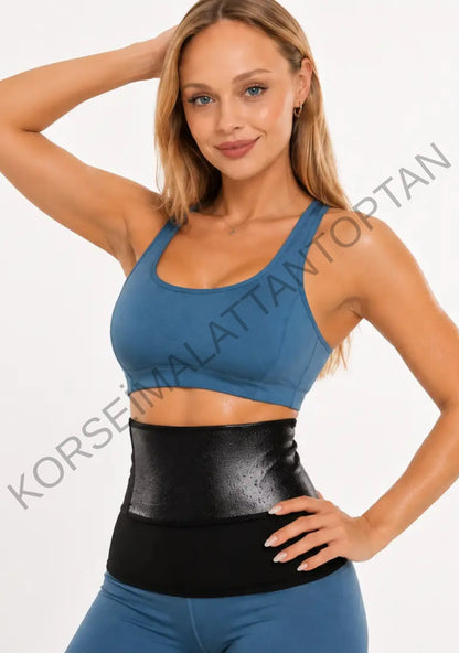 Termal Sauna Slip Bel Korse Toptan | Unisex İnce İçlik Toparlayıcı | S-5XL