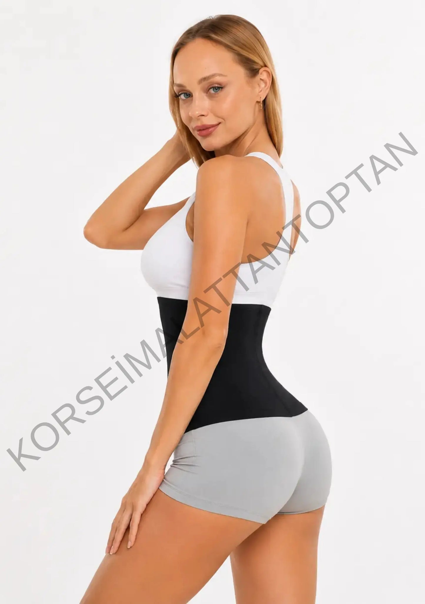 Termal Sauna Slip Bel Korse Toptan | Unisex İnce İçlik Toparlayıcı | S-5XL