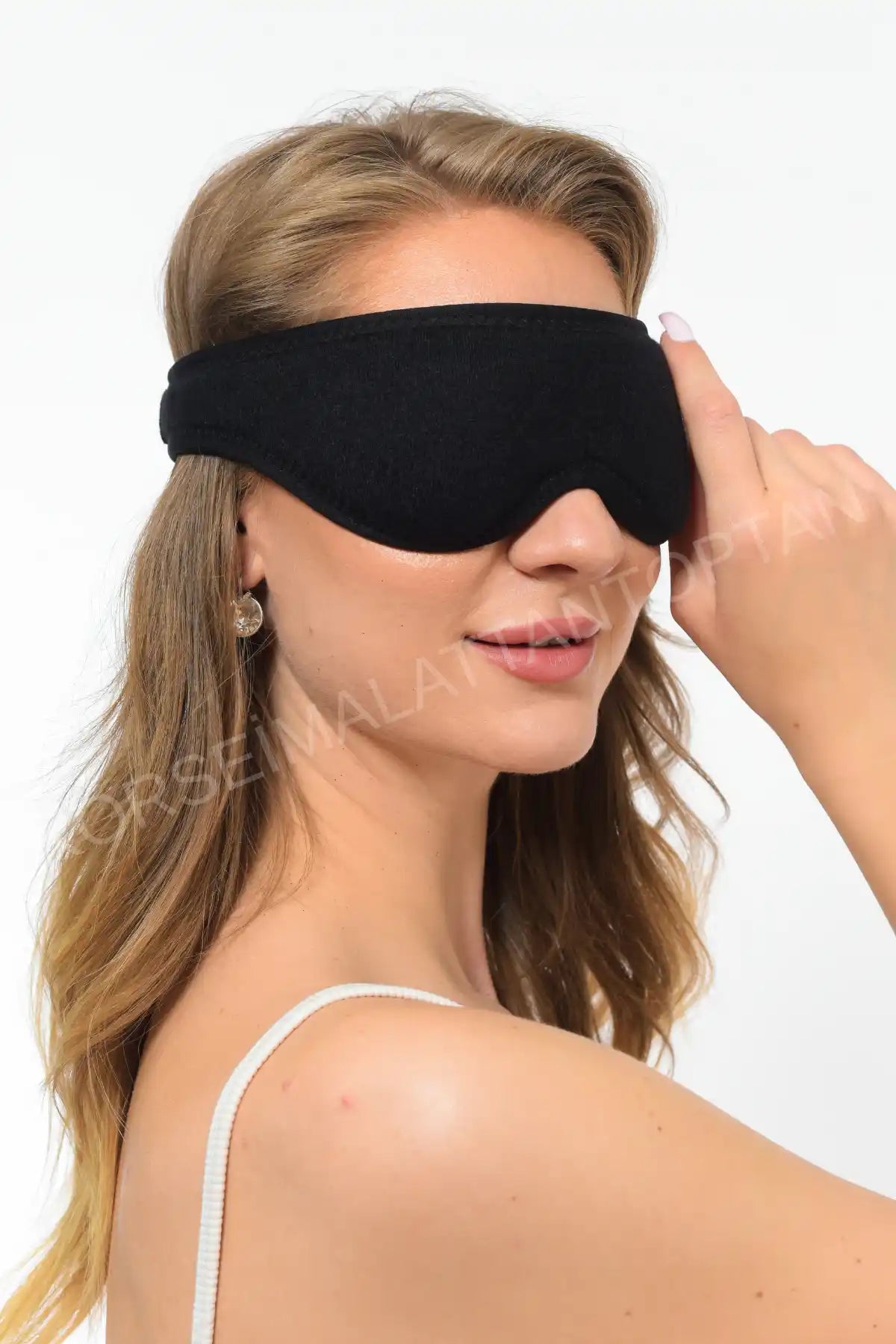Uyku Bandı Göz Maskesi Toptan | Ayarlanabilir Işık Engelleyici | Unisex