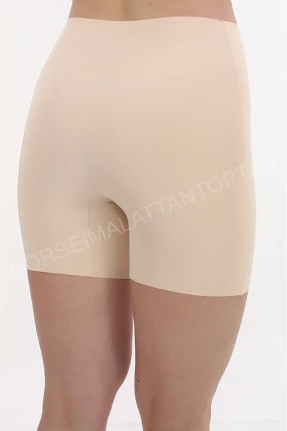 Kadın Toparlayıcı Yüksek Bel Boxer Toptan | Lazer Kesim İz Yapmaz | XS-3XL